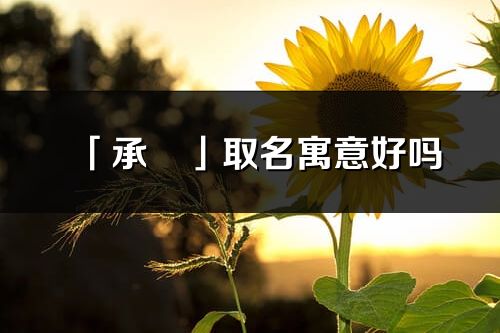 「承玥」取名寓意好嗎_承玥名字含義及寓意