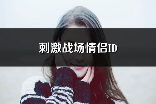 刺激戰場情侶ID(優選366個)