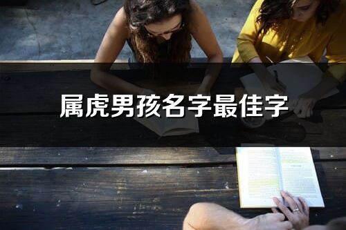 屬虎男孩名字最佳字