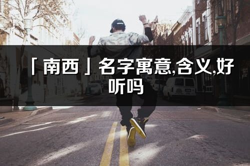 「南西」名字寓意,含義,好聽嗎_南西名字分析打分