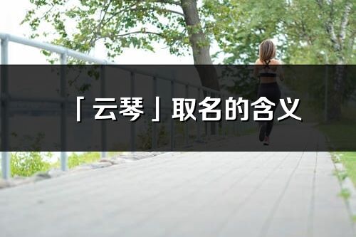 「云琴」取名的含義_云琴名字寓意解釋