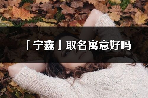 「寧鑫」取名寓意好嗎_寧鑫名字含義及寓意