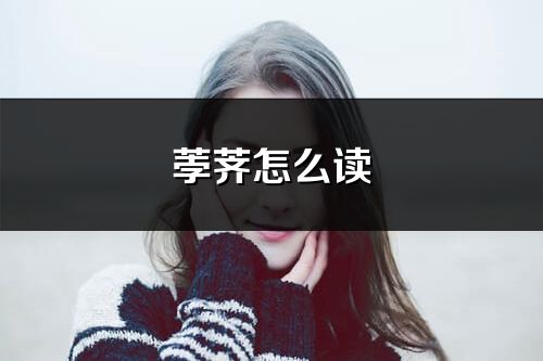 荸薺怎么讀_荸薺的讀音