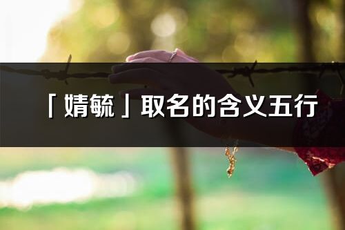 「婧毓」取名的含義五行_婧毓名字寓意解釋