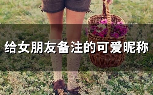 給女朋友備注的可愛昵稱(66個)