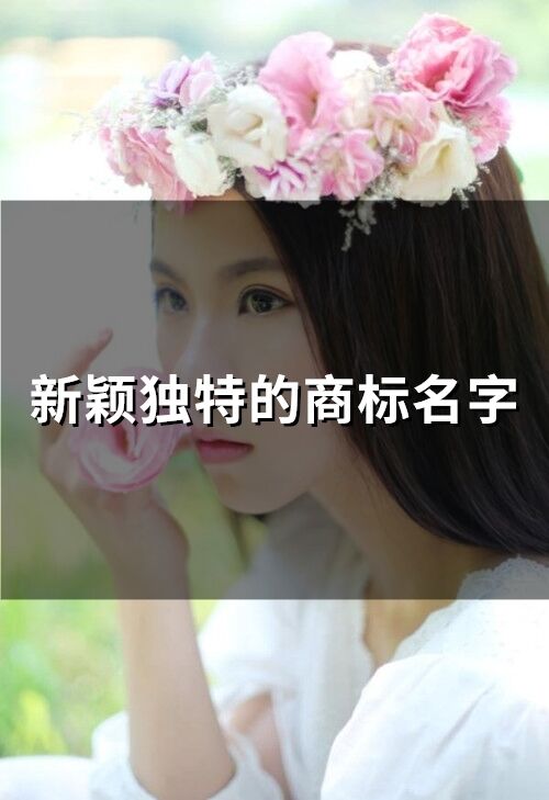 新穎獨(dú)特的商標(biāo)名字(67個(gè))