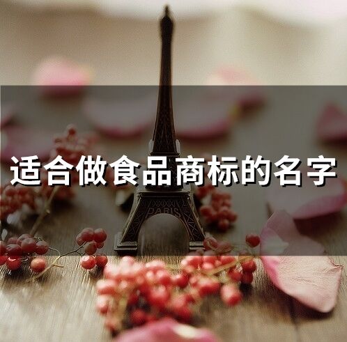 適合做食品商標的名字(精選116個)
