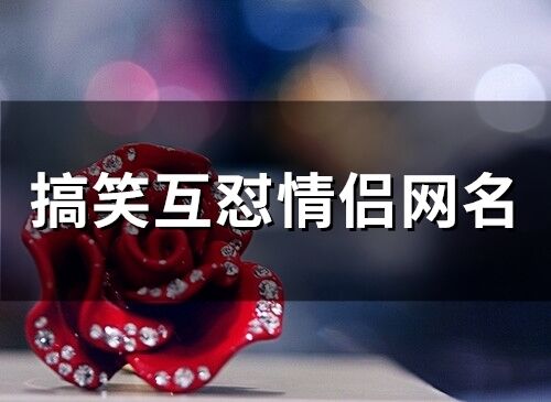 搞笑互懟情侶網名(精選261個)