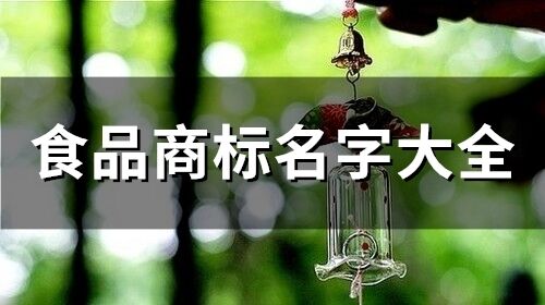 食品商標(biāo)名字大全(精選87個(gè))
