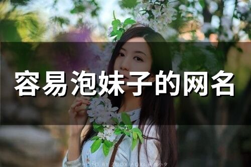 容易泡妹子的網(wǎng)名 讓女人主動(dòng)聯(lián)系的網(wǎng)名