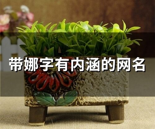 帶娜字有內(nèi)涵的網(wǎng)名 含有娜字的女網(wǎng)名