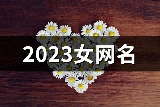 2023女網(wǎng)名(1081個(gè))