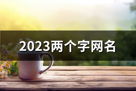 2023兩個字網名(共1471個)