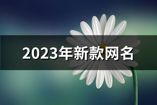 2023年新款網名(優選1885個)
