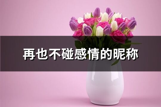 再也不碰感情的昵稱(229個)