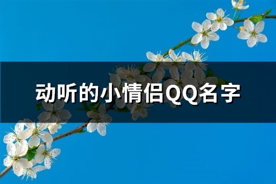 動聽的小情侶QQ名字(共87個)