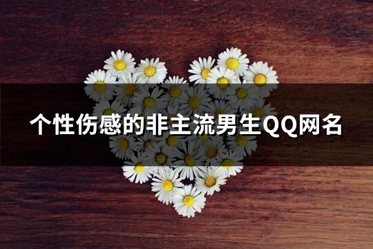 個性傷感的非主流男生QQ網名(共396個)