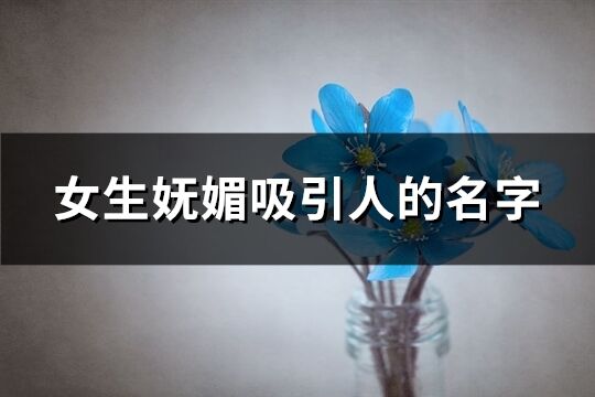 女生嫵媚吸引人的名字(326個)