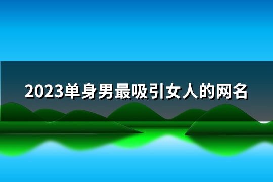 2023單身男最吸引女人的網名(共230個)