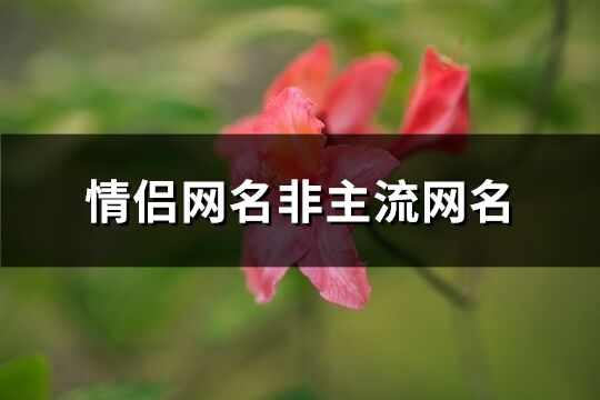 情侶網名非主流網名(共200個)