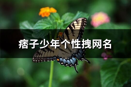 痞子少年個性拽網名(精選184個)