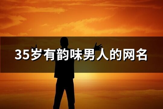 35歲有韻味男人的網名(206個)