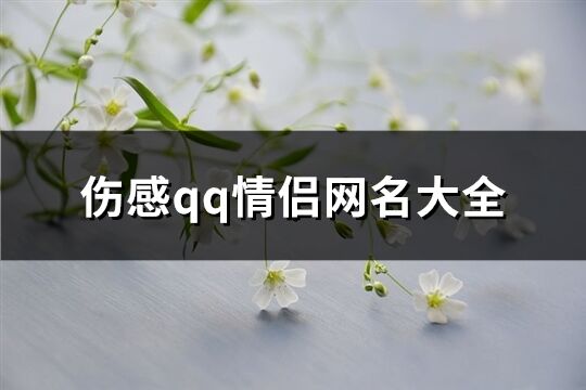 傷感qq情侶網名大全(91個)