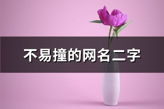 不易撞的網名二字(835個)