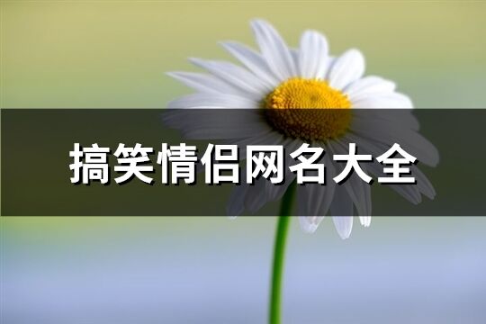 搞笑情侶網名大全(共289個)