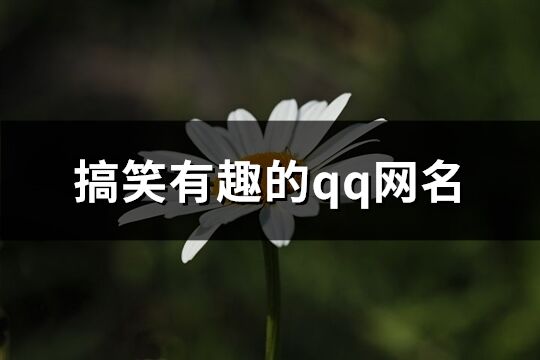 搞笑有趣的qq網(wǎng)名(共255個)