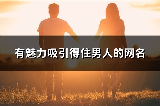 有魅力吸引得住男人的網名(共100個)