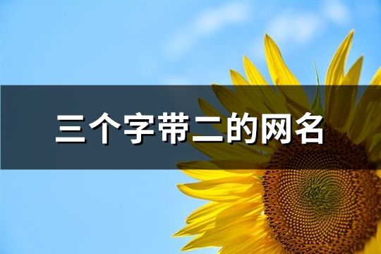 三個(gè)字帶二的網(wǎng)名(45個(gè))