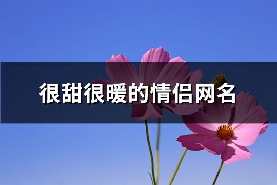 很甜很暖的情侶網(wǎng)名(91個(gè))