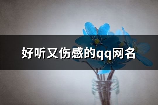 好聽又傷感的qq網(wǎng)名(共97個(gè))