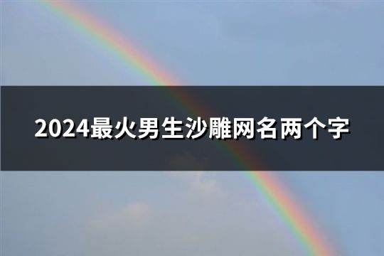 2024最火男生沙雕網名兩個字(153個)