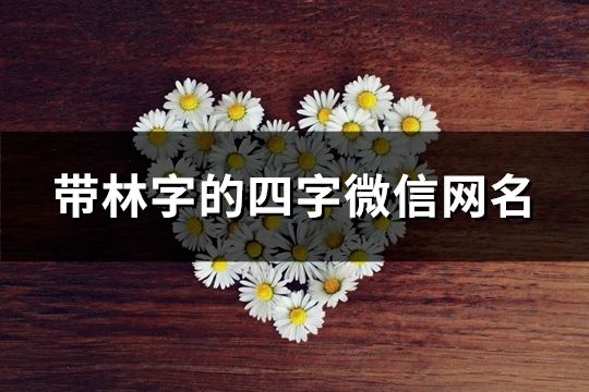 帶林字的四字微信網(wǎng)名(精選58個(gè))