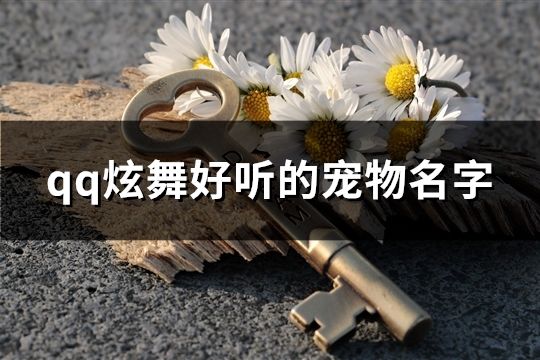 qq炫舞好聽的寵物名字(共154個)