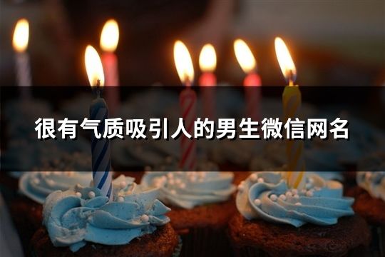 很有氣質吸引人的男生微信網名(共99個)