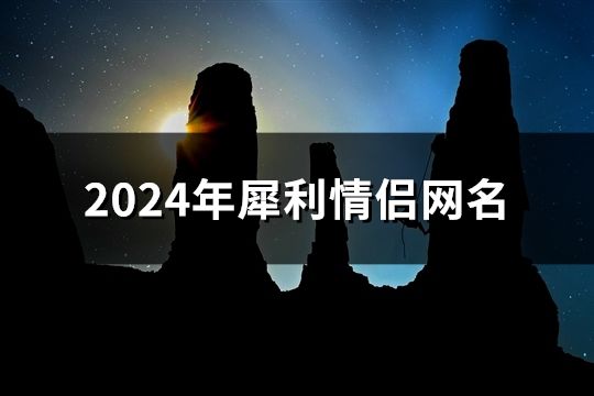 2024年犀利情侶網名(精選65個)