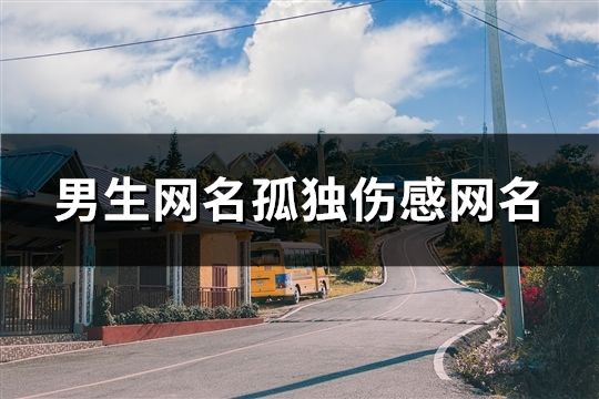 男生網(wǎng)名孤獨傷感網(wǎng)名(190個)