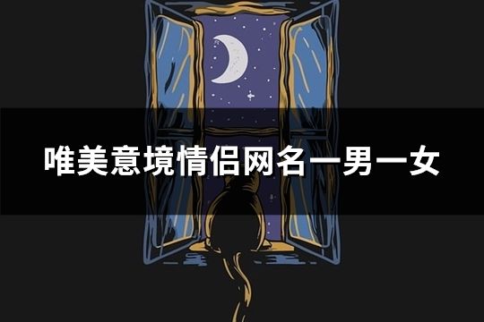 唯美意境情侶網(wǎng)名一男一女(精選171對)