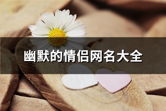 幽默的情侶網(wǎng)名大全(303對)