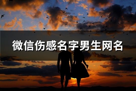 微信傷感名字男生網(wǎng)名(精選78個)