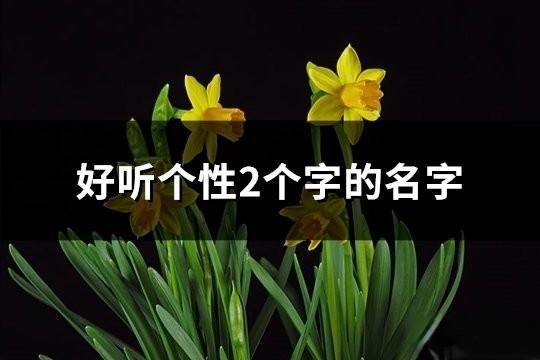 好聽個性2個字的名字(178個)