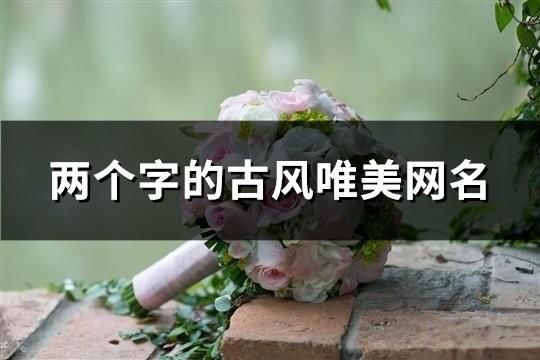 兩個字的古風(fēng)唯美網(wǎng)名(共61個)
