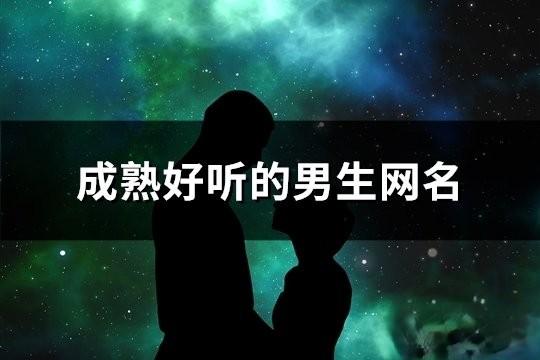 成熟好聽的男生網名(共166個)