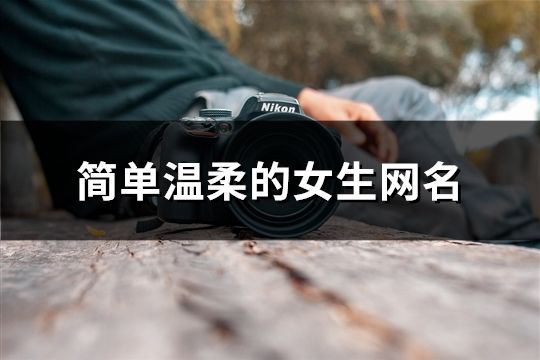 簡單溫柔的女生網名(精選120個)