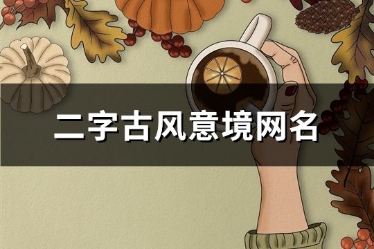 二字古風意境網名(96個)