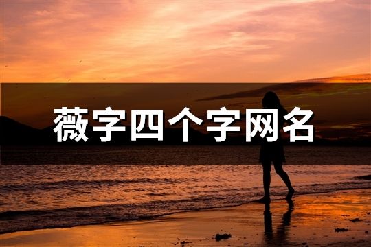 薇字四個字網名(共97個)