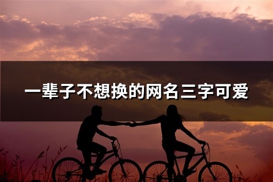 一輩子不想換的網(wǎng)名三字可愛(89個)